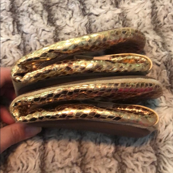 Yosi Samra gold ballet flats - Picture 6 of 6